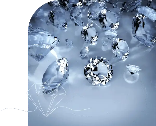 Close-up of clear, sparkling water droplets on a smooth surface
